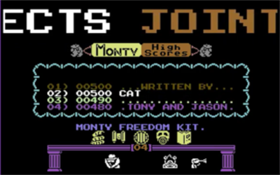 Monty on the Run - Screenshot - High Scores Image