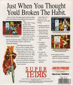 Super Tetris - Box - Back Image
