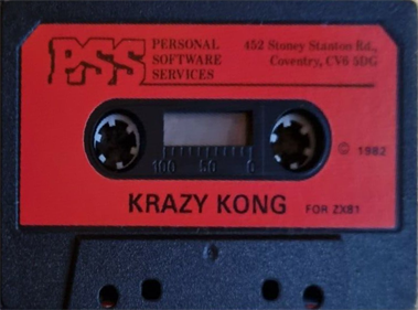 Krazy Kong - Cart - Front Image