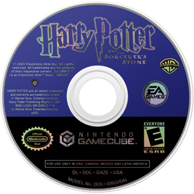 Harry Potter and the Sorcerer's Stone - Disc Image