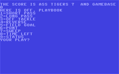 Football (Programma International) - Screenshot - Gameplay Image
