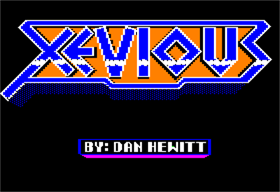 Xevious - Screenshot - Game Title Image