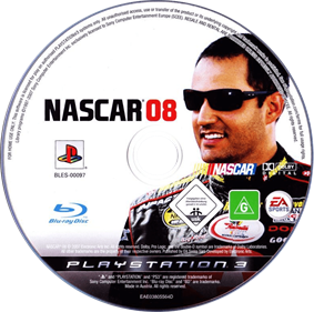 NASCAR 08 - Disc Image