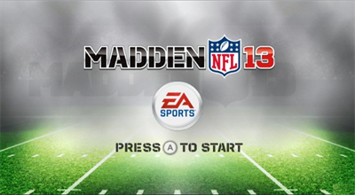 Madden NFL 13 - Screenshot - Game Title Image