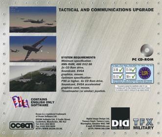 EF 2000: Tactcom - Fanart - Box - Back Image