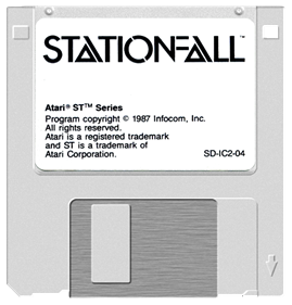 Stationfall - Fanart - Disc Image