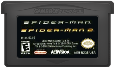 2 in 1 Game Pack: Spider-Man / Spider-Man 2 - Fanart - Cart - Front Image