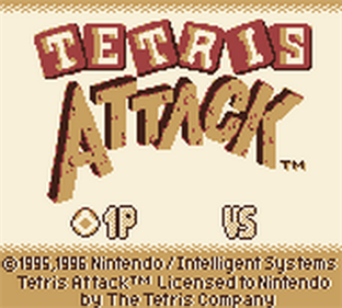 Tetris Attack - Screenshot - Game Title Image