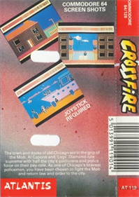 Crossfire (Atlantis Software) - Box - Back Image