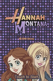 Hannah Montana - Screenshot - Game Title Image