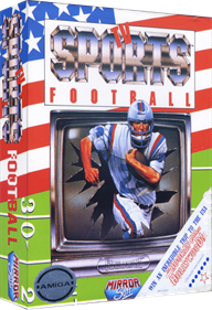 TV Sports Football - Box - 3D Image