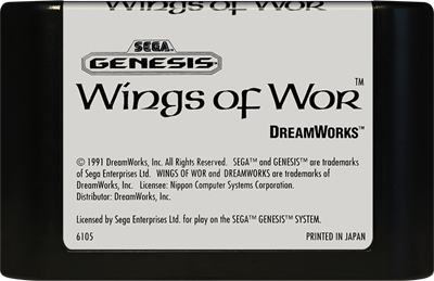 Wings of Wor - Cart - Front Image