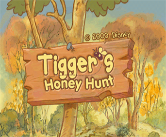 Disney Presents Tigger's Honey Hunt - Screenshot - Game Title Image
