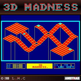 3D Madness - Fanart - Box - Front Image