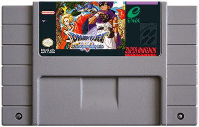 Dragon Quest V: Tenkuu no Hanayome - Cart - Front Image