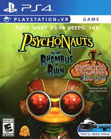 Psychonauts in the Rhombus of Ruin - Box - Front Image