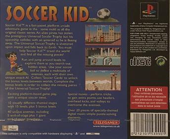 Soccer Kid - Box - Back Image