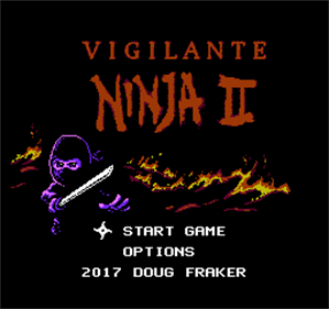 Vigilante Ninja II - Screenshot - Game Title Image