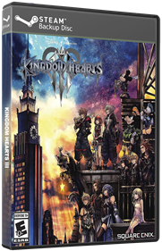 Kingdom Hearts III - Box - 3D Image