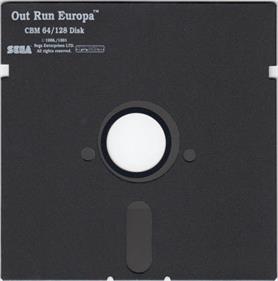 Out Run Europa - Disc Image