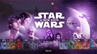 Star Wars Jedi Knight: Jedi Academy: Movie Duels - Screenshot - Game Select Image
