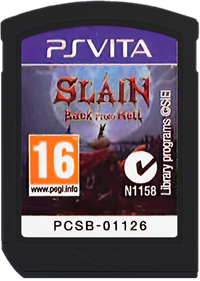 Slain: Back from Hell - Fanart - Cart - Front Image