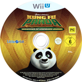 Kung Fu Panda: Showdown of Legendary Legends - Disc Image