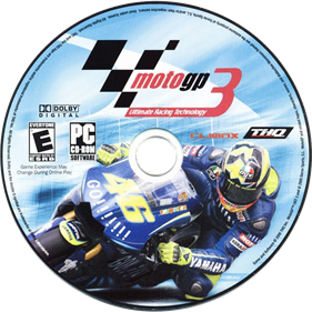 MotoGP 3: Ultimate Racing Technology - Disc Image