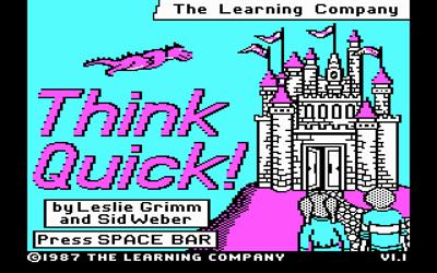 Think Quick! - Screenshot - Game Title Image