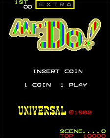 Mr. Do! - Screenshot - Game Title Image