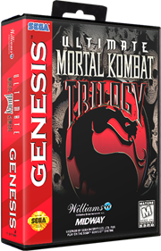 Ultimate Mortal Kombat Trilogy - Box - 3D Image