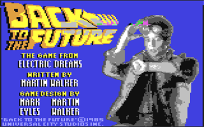 Back to the Future - Screenshot - Game Title