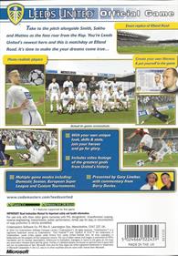 Club Football: Leeds United  - Box - Back Image