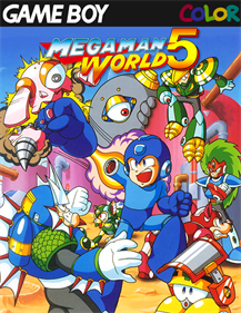 Mega Man World 5 DX - Fanart - Box - Front Image