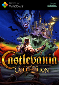 Castlevania Anniversary Collection - Fanart - Box - Front Image