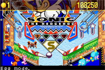 Sonic Pinball Party - Screenshot - Gameplay Image