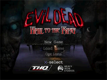 Evil Dead: Hail to the King - Screenshot - Game Title Image