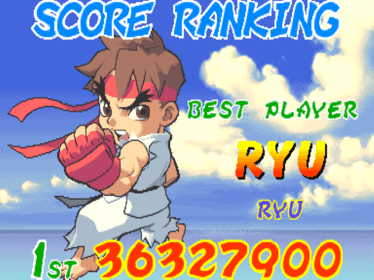 Super Gem Fighter: Mini Mix - Screenshot - High Scores Image