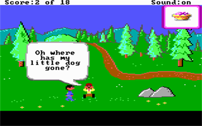 Mixed-Up Mother Goose - Screenshot - Gameplay Image