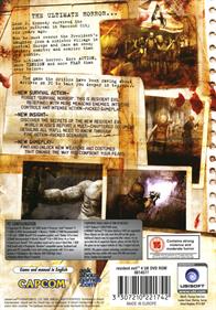 Resident Evil 4 (2005) - Box - Back Image