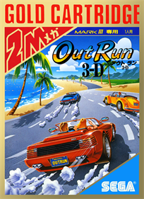 OutRun 3D - Box - Front - Reconstructed Image