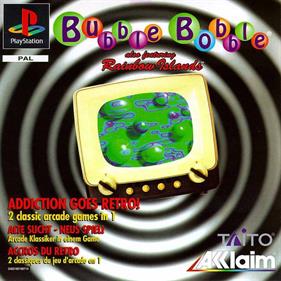 Bubble Bobble also featuring Rainbow Islands - Box - Front Image