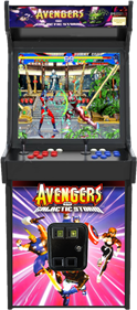 Avengers in Galactic Storm - Arcade - Cabinet Image