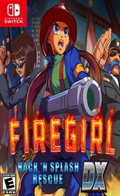 Firegirl: Hack 'n Splash Rescue DX - Fanart - Box - Front Image