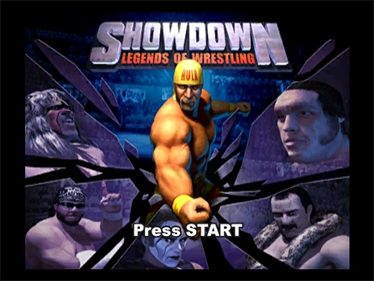 Showdown: Legends of Wrestling - Screenshot - Game Title Image