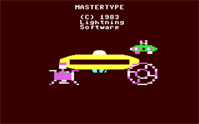 MasterType: The Typing Instruction Game - Screenshot - Game Title Image