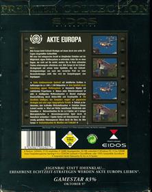 Akte Europa - Box - Back Image