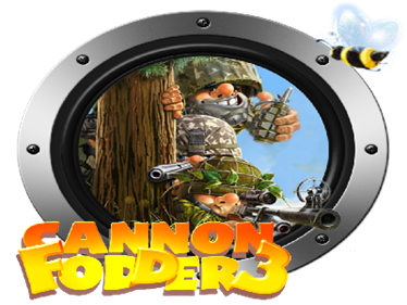 Cannon Fodder 3 - Clear Logo Image