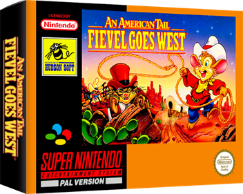 An American Tail: Fievel Goes West - Box - 3D Image