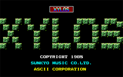 Xylos - Screenshot - Game Title Image